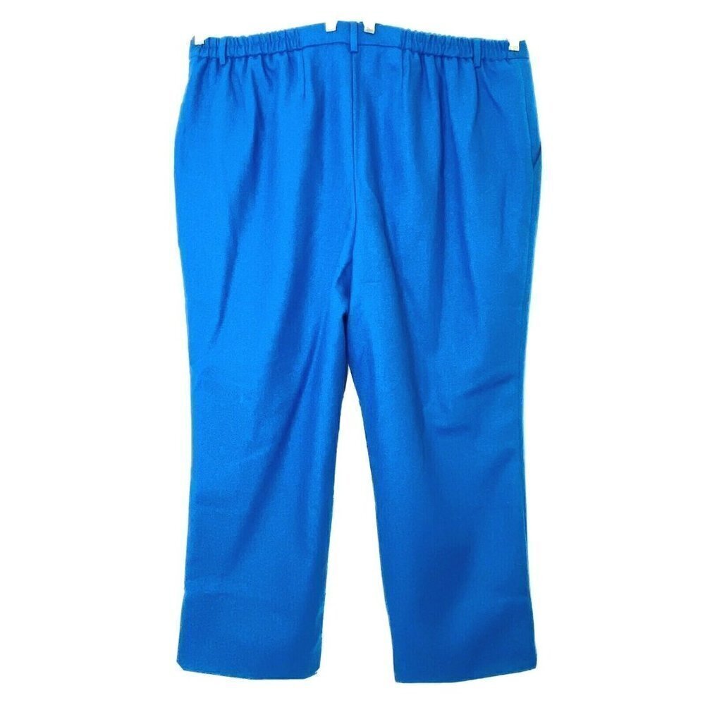 Jessica London Plus Women's size 24W Lined Slacks Pants Teal Blue